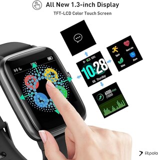 Foto 3 | Smartwatch Genérico color Negro con Bluetooth