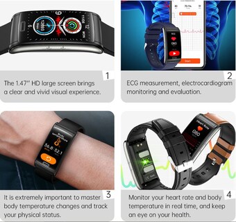 Foto 5 | Venta Internacional-Smartwatch E600 color Café con Bluetooth