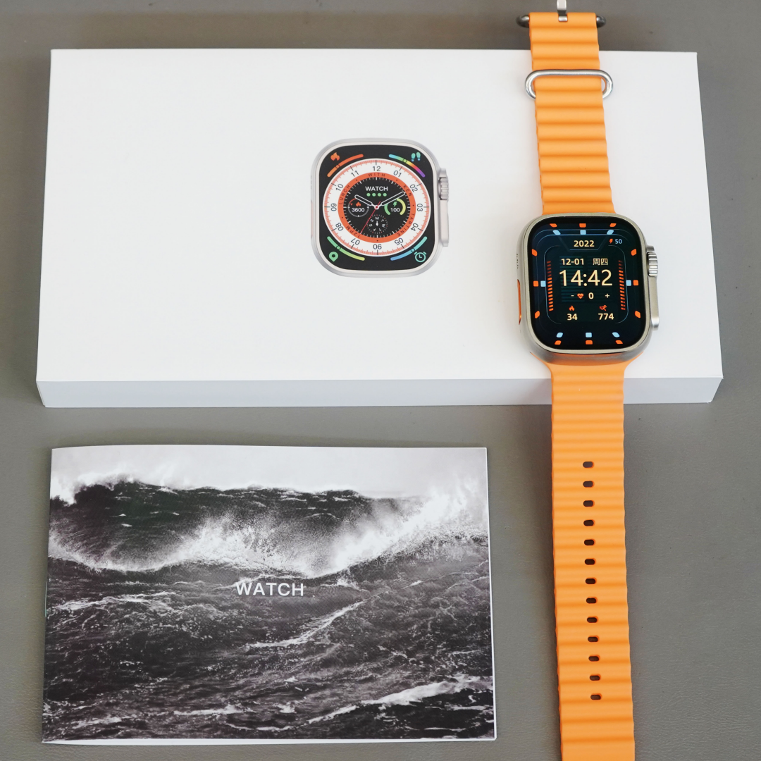 Foto 5 pulgar | Venta Internacional-Smartwatch Balnore 68U color Naranja con Bluetooth