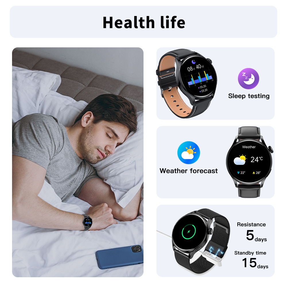 Foto 5 | Venta Internacional - Smartwatch Hd Bluetooth Negro