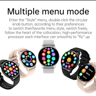 Foto 4 | Venta Internacional- Reloj Inteligente HK89 HD de 1,43 " con Bluetooth