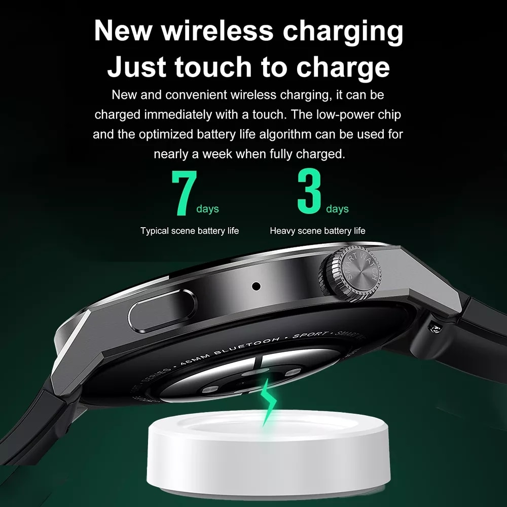 Foto 5 pulgar | Venta Internacional-nuevo Reloj Inteligente Nfc De Lige Para Hombre, Pantalla De