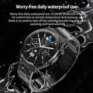 Foto 5 | Venta Internacional-nuevo Reloj Inteligente Nfc De Lige Para Hombre, Pantalla De