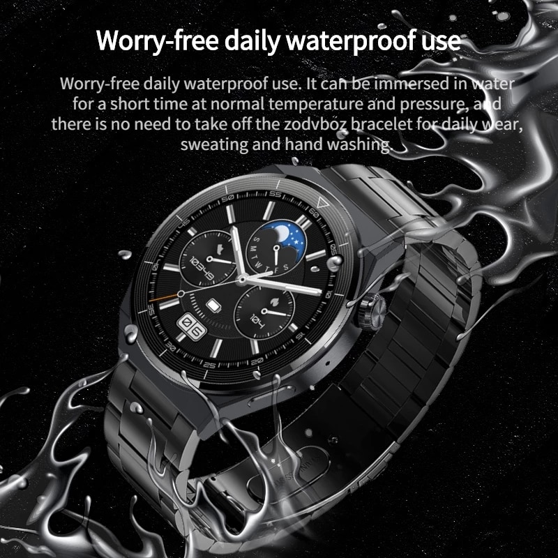 Foto 5 | Venta Internacional-nuevo Reloj Inteligente Nfc De Lige Para Hombre, Pantalla De
