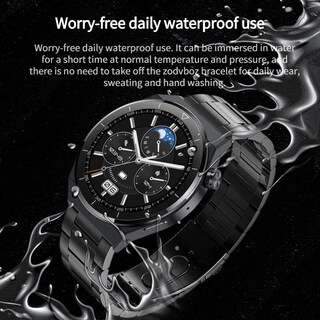 Foto 5 | Venta Internacional-nuevo Reloj Inteligente Nfc De Lige Para Hombre, Pantalla De