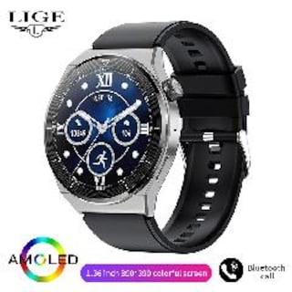 Foto 2 | Venta Internacional-nuevo Reloj Inteligente Nfc De Lige Para Hombre, Pantalla De