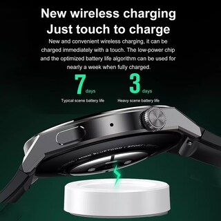 Foto 4 | Venta Internacional-nuevo Reloj Inteligente Nfc De Lige Para Hombre, Pantalla De