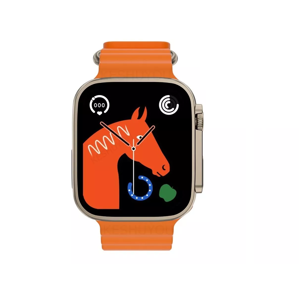 Foto 2 pulgar | Smartwatch S8 Ultra Max Nfc Serie 8 de 49 mm Eo Safe Imports Esi-10687 Naranja