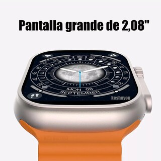 Foto 2 | Smartwatch S8 Ultra Max Serie 8 de 49 mm Eo Safe Imports Esi-10686 Gris
