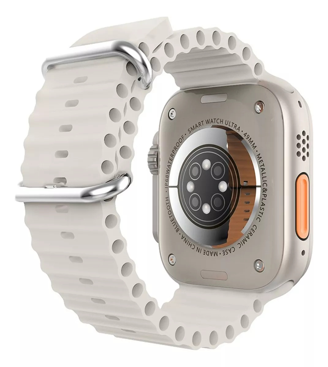 Foto 2 | Smartwatch M9 Ultra Mini Fralugio Nfc Ips Gris