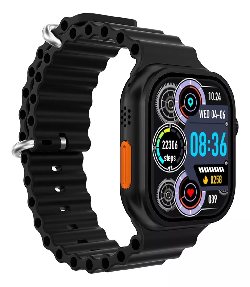 Foto 2 pulgar | Smartwatch I9 Ultra Max Fralugio SPO2 BP Negro