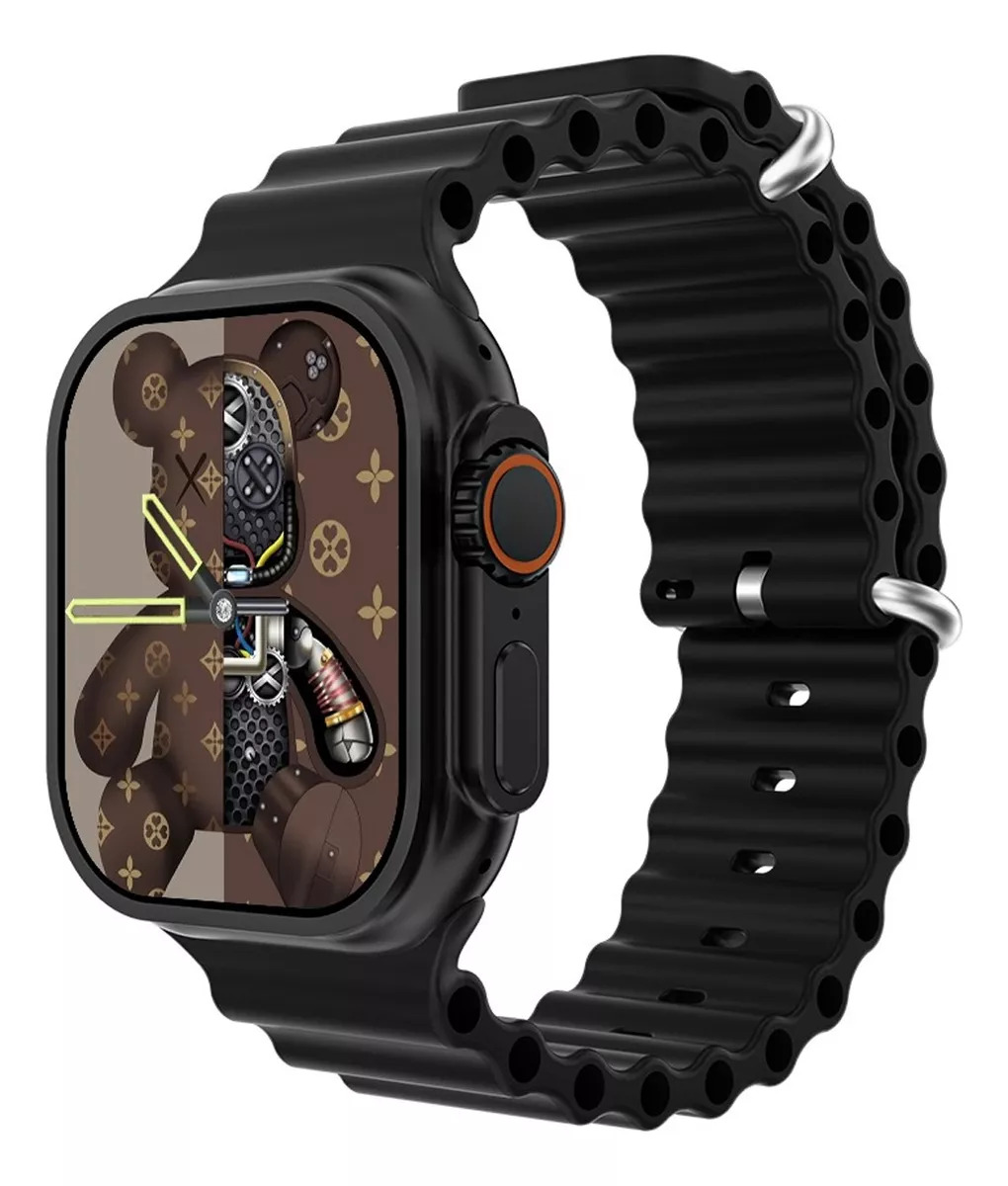 Foto 5 pulgar | Smartwatch I9 Ultra Max Fralugio SPO2 BP Negro