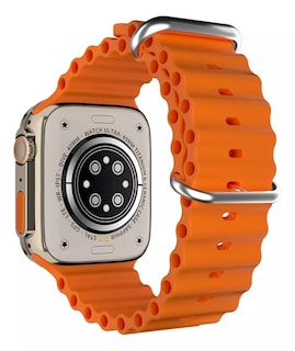 Foto 3 | Smartwatch I9 Ultra Max Fralugio SPO2 BP Naranja