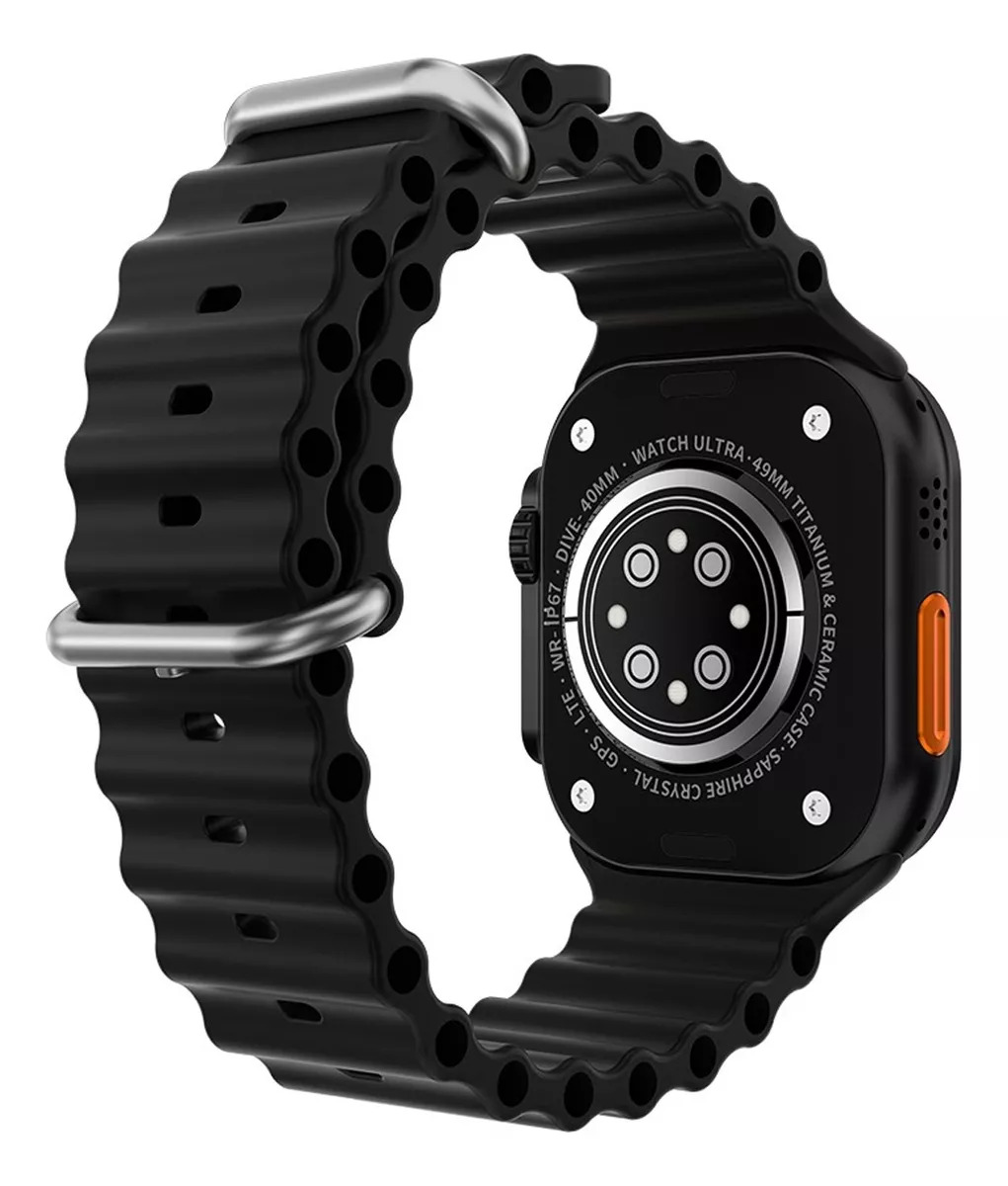 Foto 3 pulgar | Smartwatch Fralugio 9 Ultra Negro