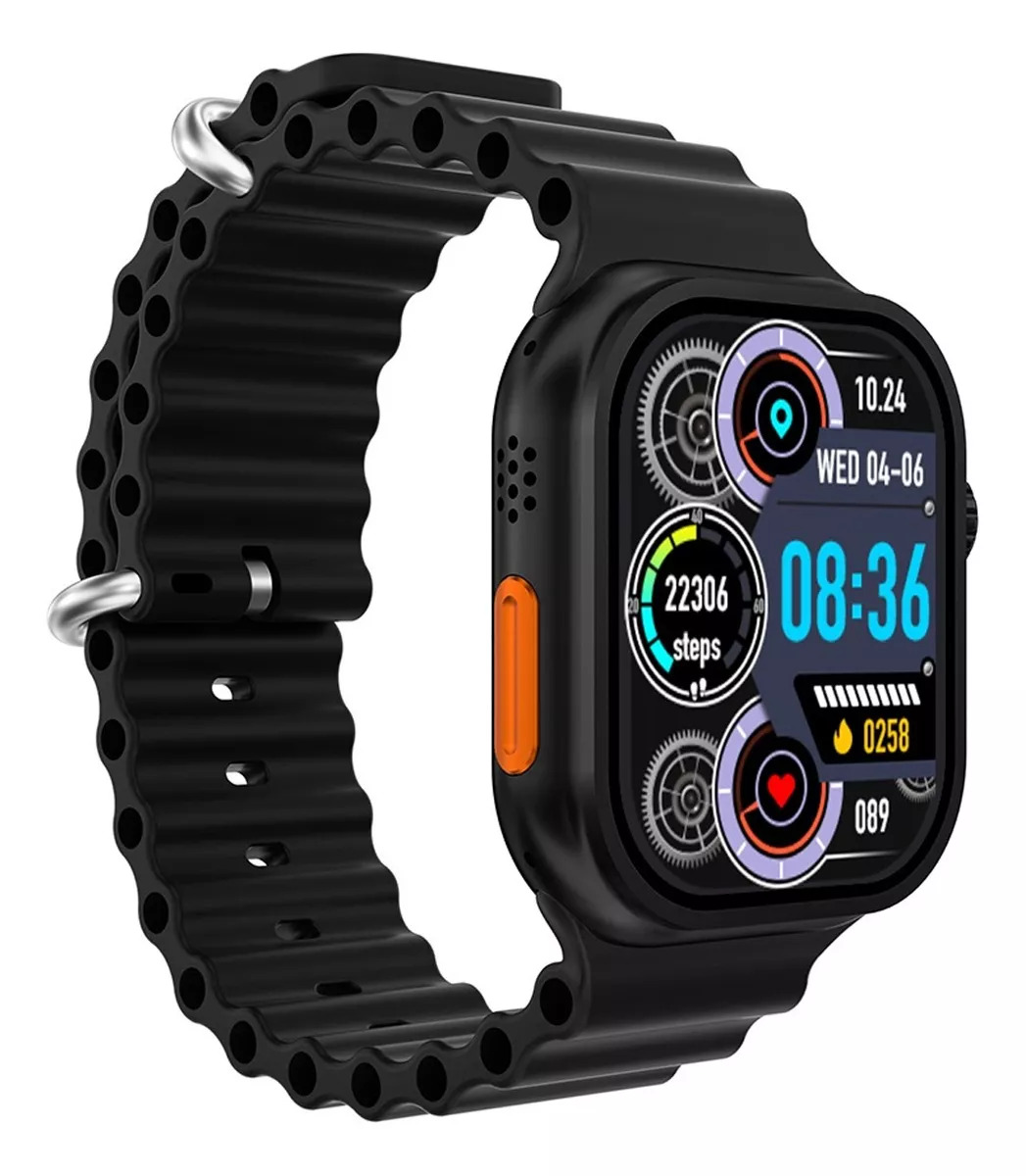 Foto 4 pulgar | Smartwatch Fralugio 9 Ultra Negro