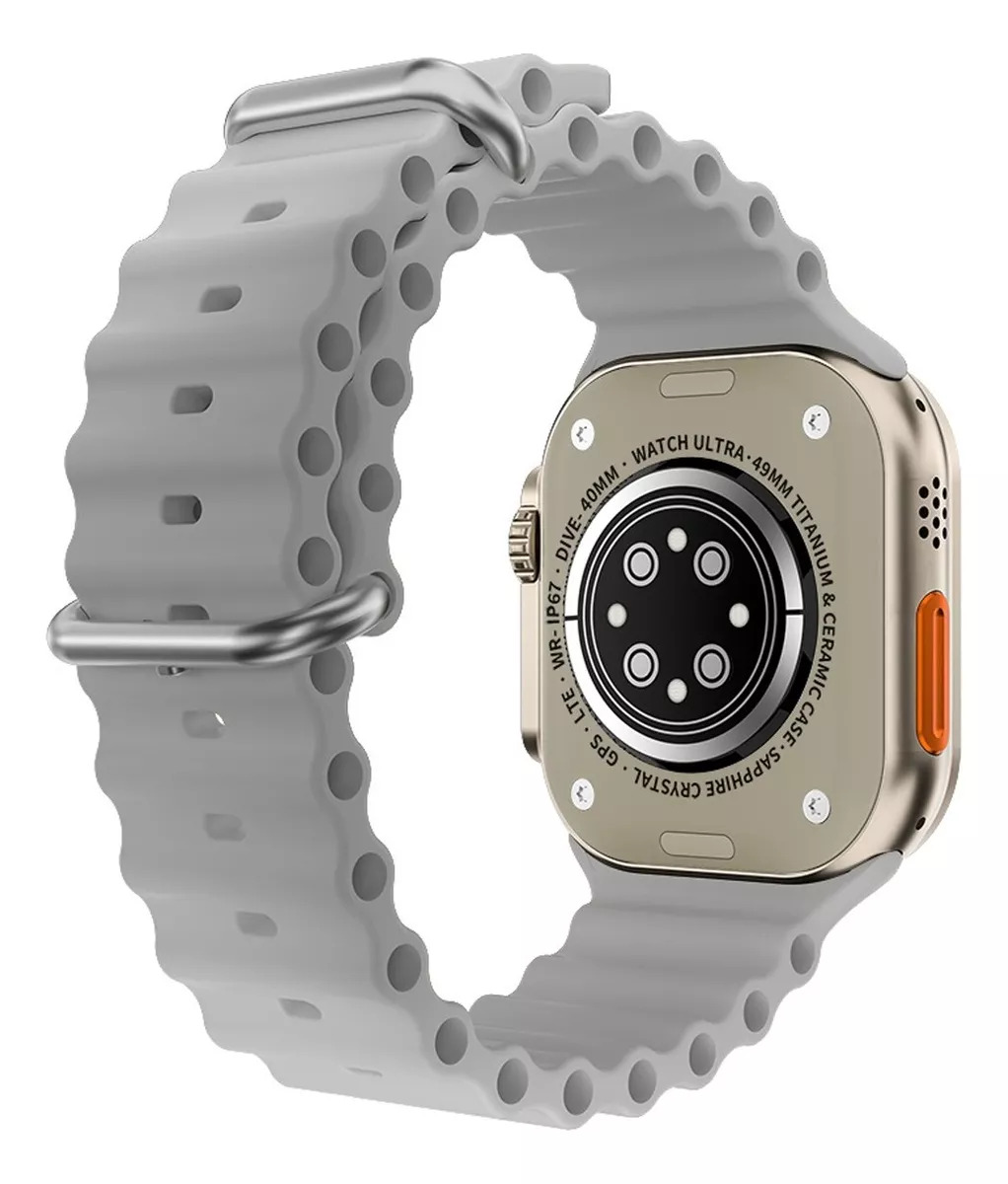 Foto 2 | Smartwatch Fralugio 9 Ultra Gris