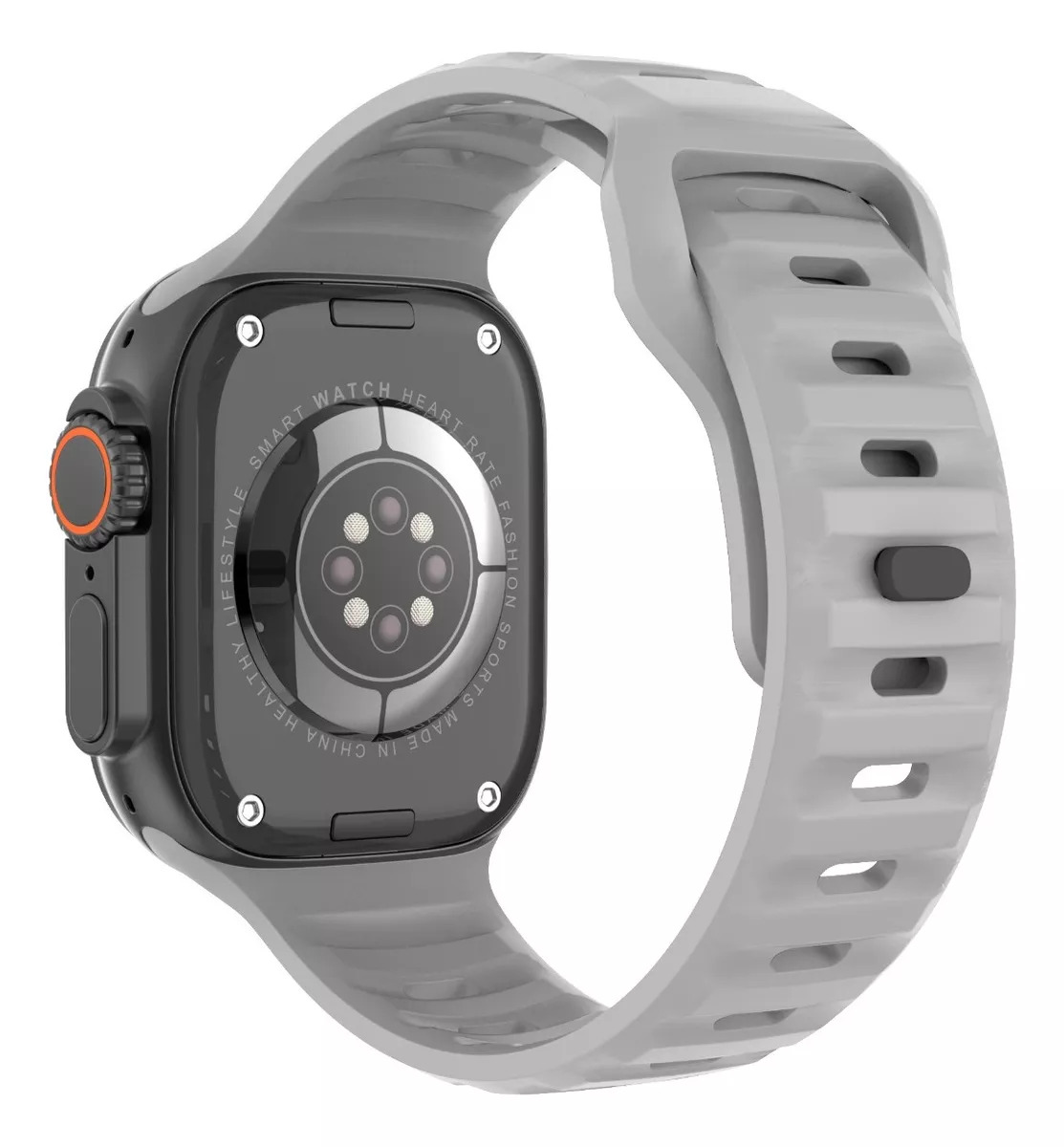 Foto 3 pulgar | Reloj Smartwatch Fralugio Dt8 Ultra Gris