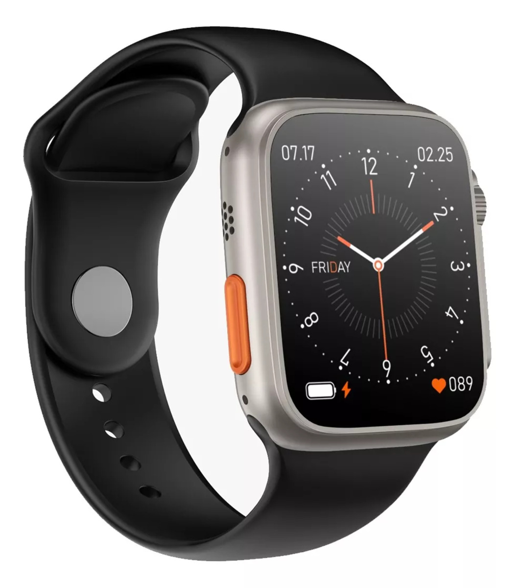 Reloj Smartwatch Fralugio Dt8 Ultra Negro