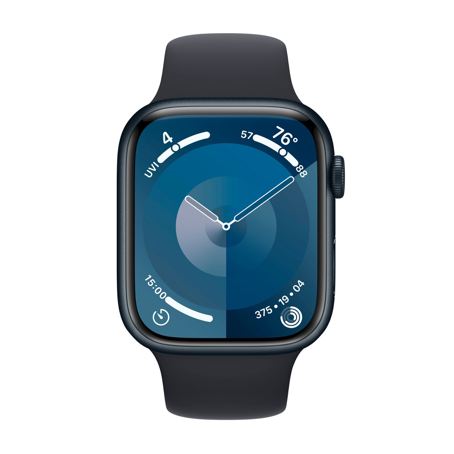 Foto 3 pulgar | Smartwatch Apple Watch Series 9 45 mm Aluminio Negro M/L Negro
