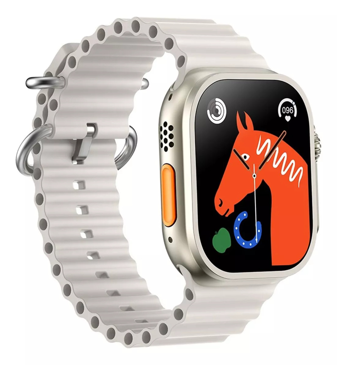 Foto 2 | Reloj Inteligente Fralugio S9 Ultra Brújula Nfc Gris