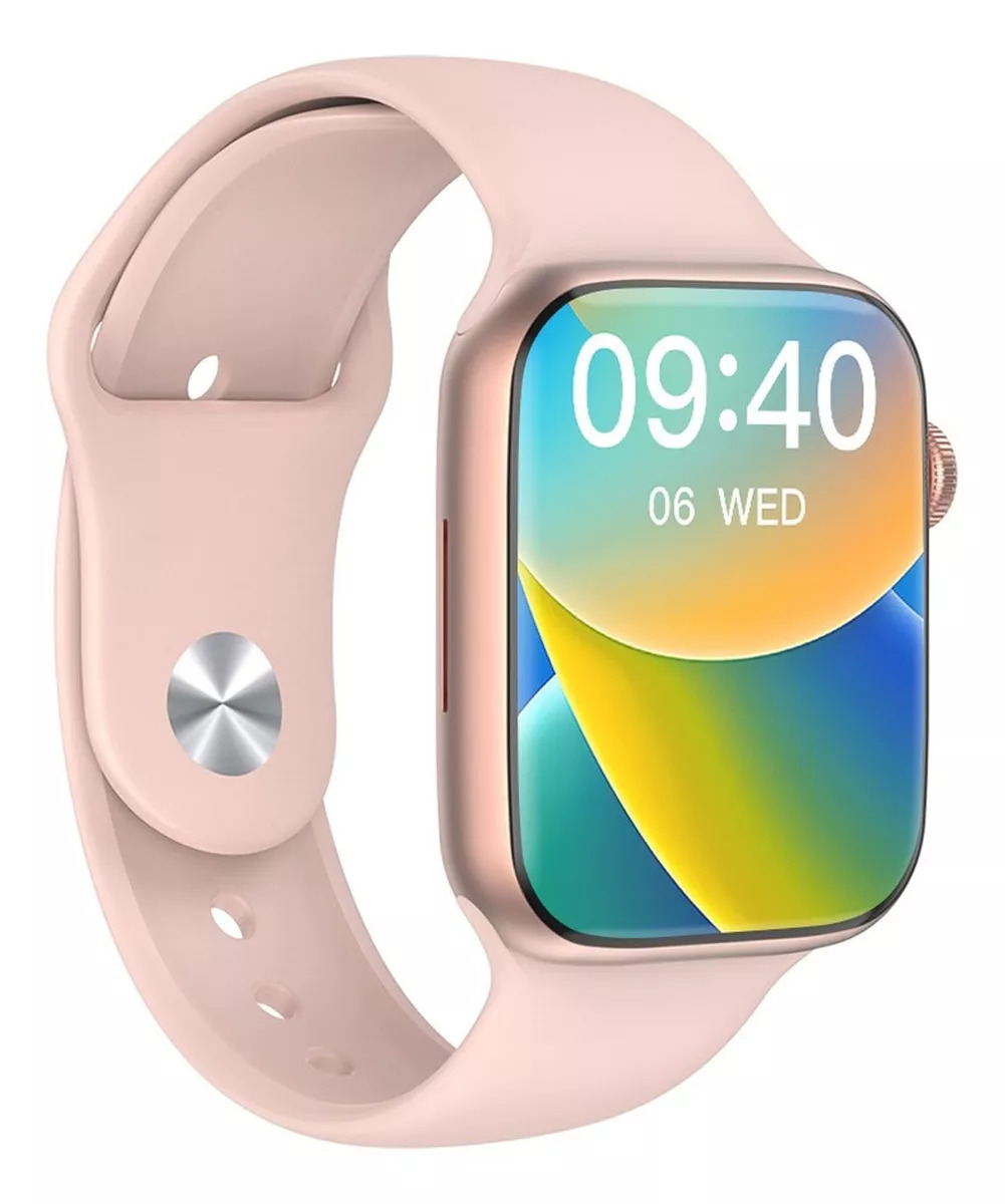 Foto 2 pulgar | Smartwatch Fralugio W29 Pro Dynamic Island 2.2 HD Rosa