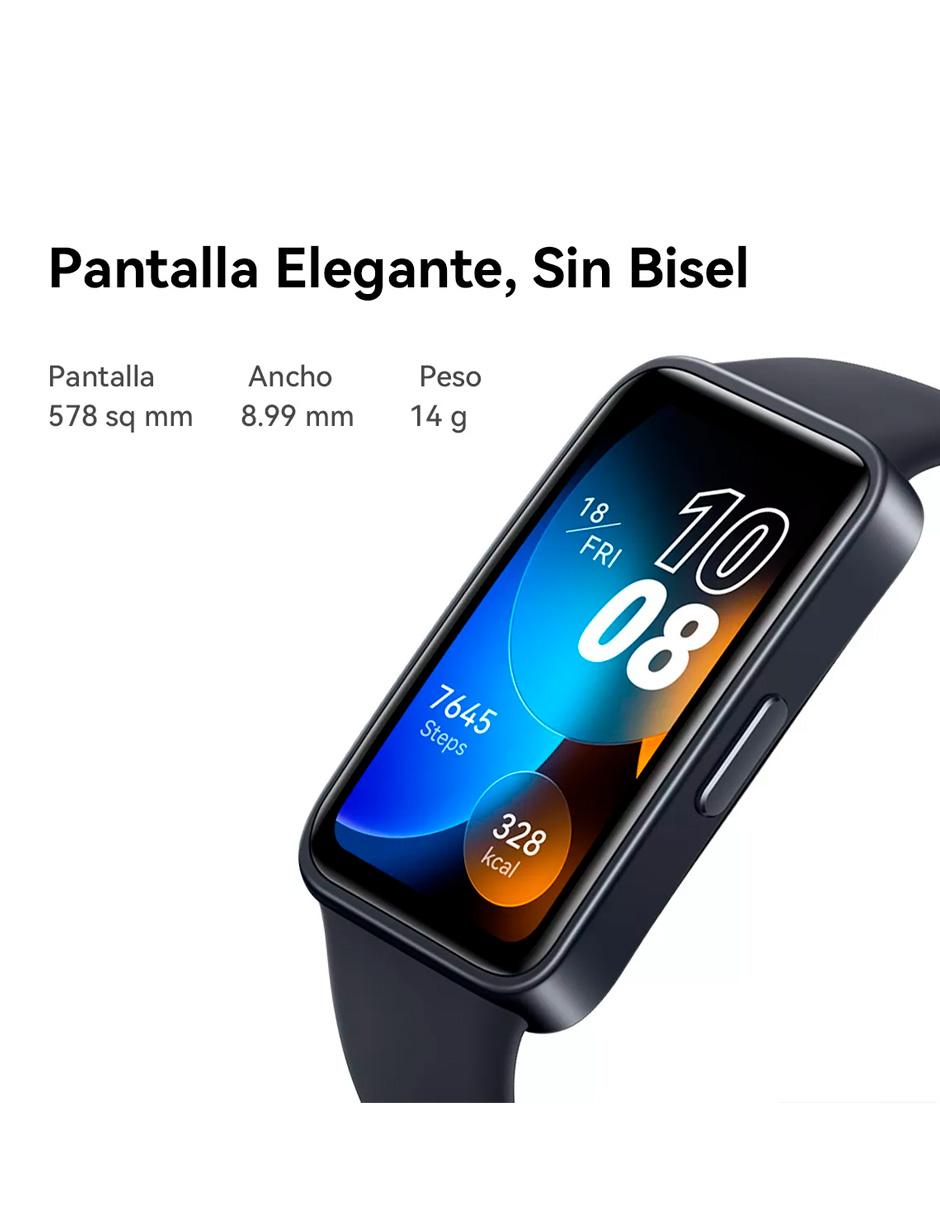 Foto 5 pulgar | Reloj Inteligente Band 8 Plus Petukita Box Unisex Deportiva Negro