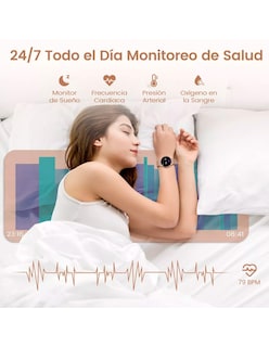 Foto 4 | Reloj Inteligente Petukita Box Dorado Unisex