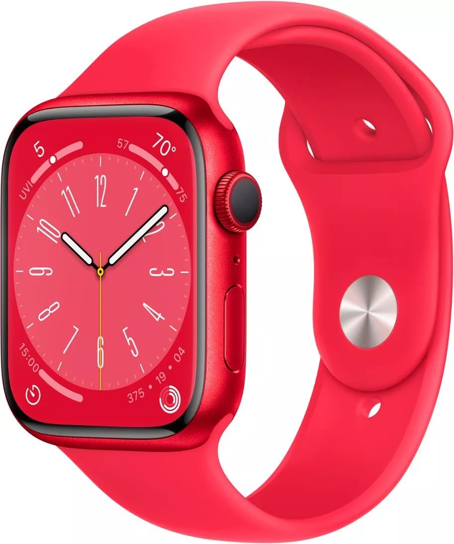 Foto 2 pulgar | Smartwatch Apple Watch Series 8 GPS  Aluminio Rojo de 45 mm s/m