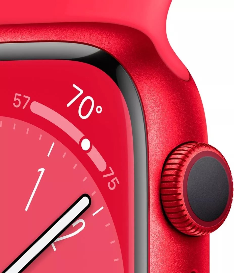 Foto 4 pulgar | Smartwatch Apple Watch Series 8 GPS  Aluminio Rojo de 45 mm s/m