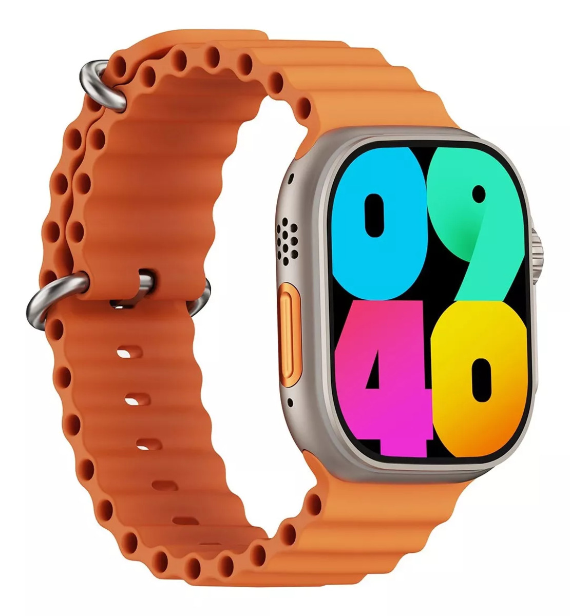 Smartwatch W69 Fralugio Nfc 2gb Rom Mp3 Naranja