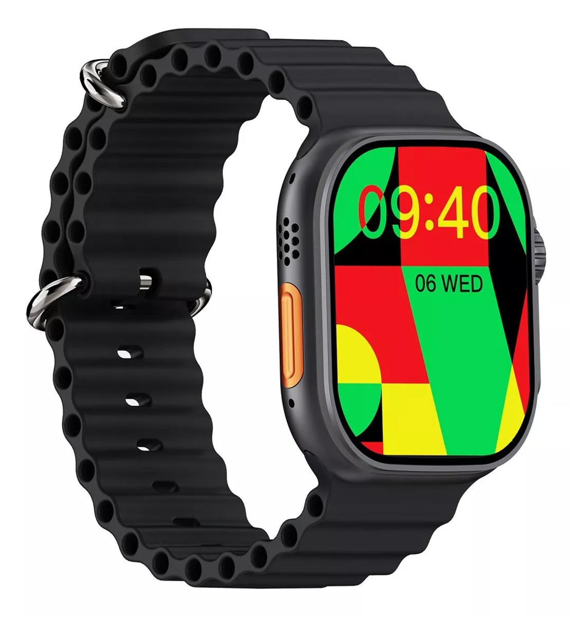 Foto 2 pulgar | Smartwatch W69 Fralugio Nfc 2gb Rom Mp3 Negro