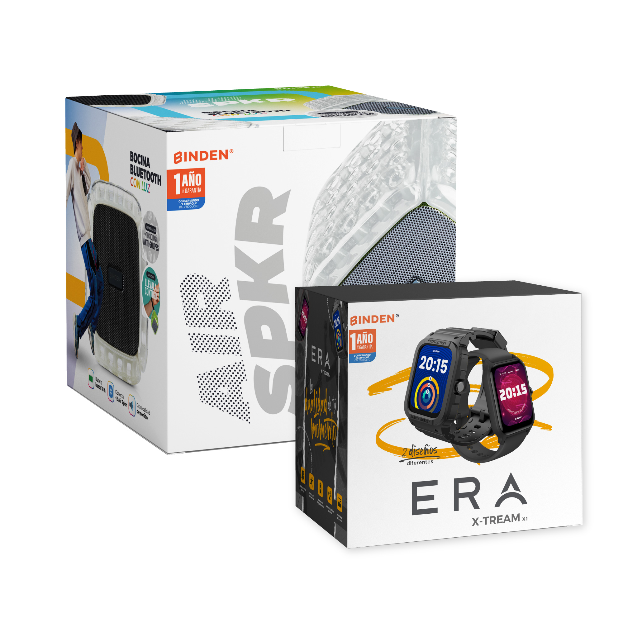 Foto 7 pulgar | Kit Smartwatch Era Xtream Contra Agua + Bocina Bluetooth