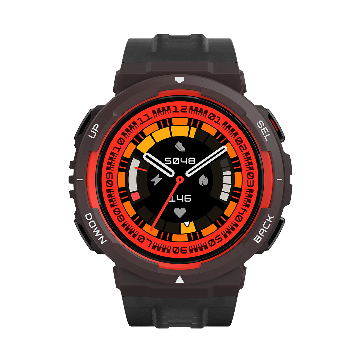 Foto 3 pulgar | Smartwatch Amazfit Active Edge Lava Black