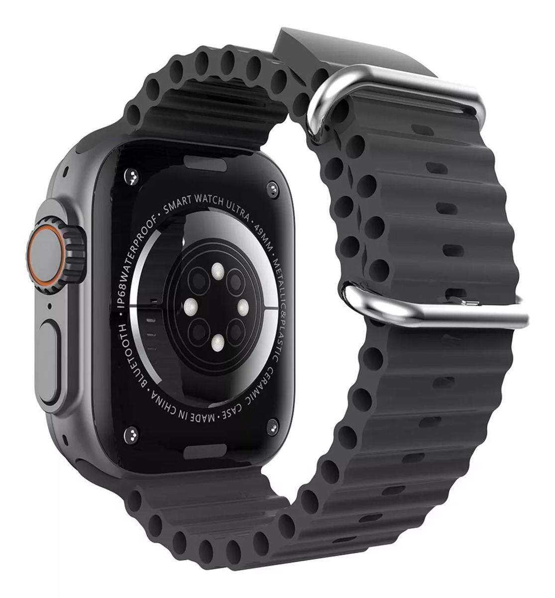 Foto 3 | Smartwatch Fralugio Gs Ultra 9 Negro con Bluetooth