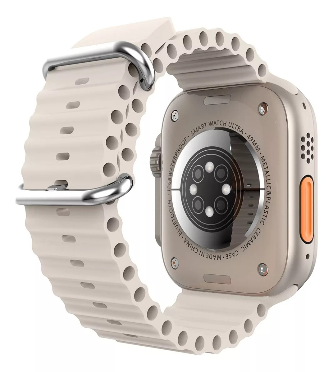 Foto 4 pulgar | Smartwatch Fralugio Gs Ultra 9 Gris con Bluetooth