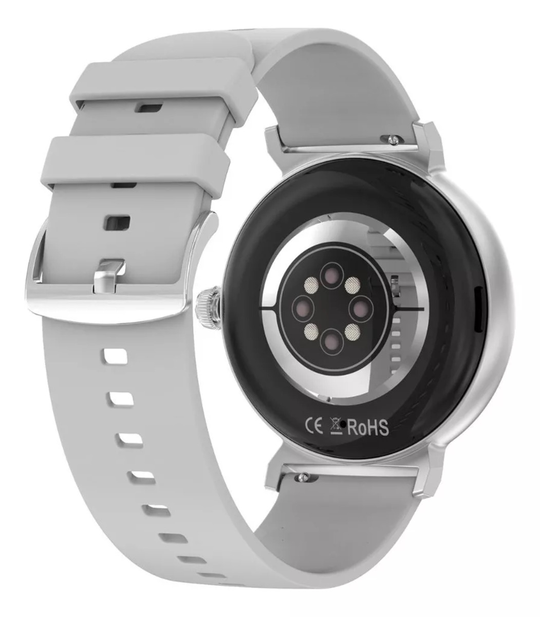 Foto 5 pulgar | Smartwatch para Mujer Dt4 New Fralugio Llamadas Ips 1.45 Hd Gris