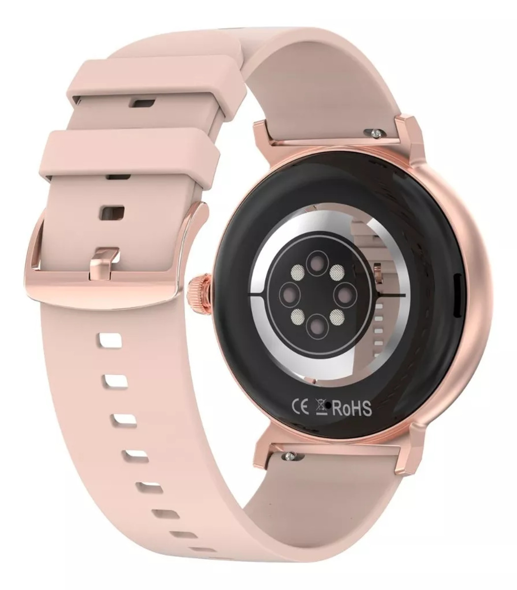 Foto 3 pulgar | Smartwatch para Mujer Dt4 New Fralugio Llamadas Ips 1.45 Hd Rosa