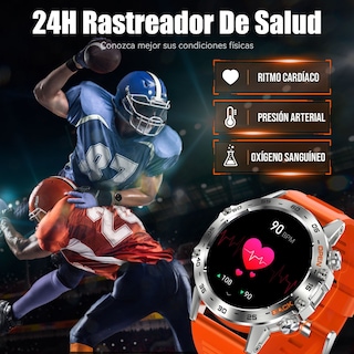 Foto 2 | Venta Internacional- Reloj Inteligente Ieyes con Pulsómetro Call para Hombre
