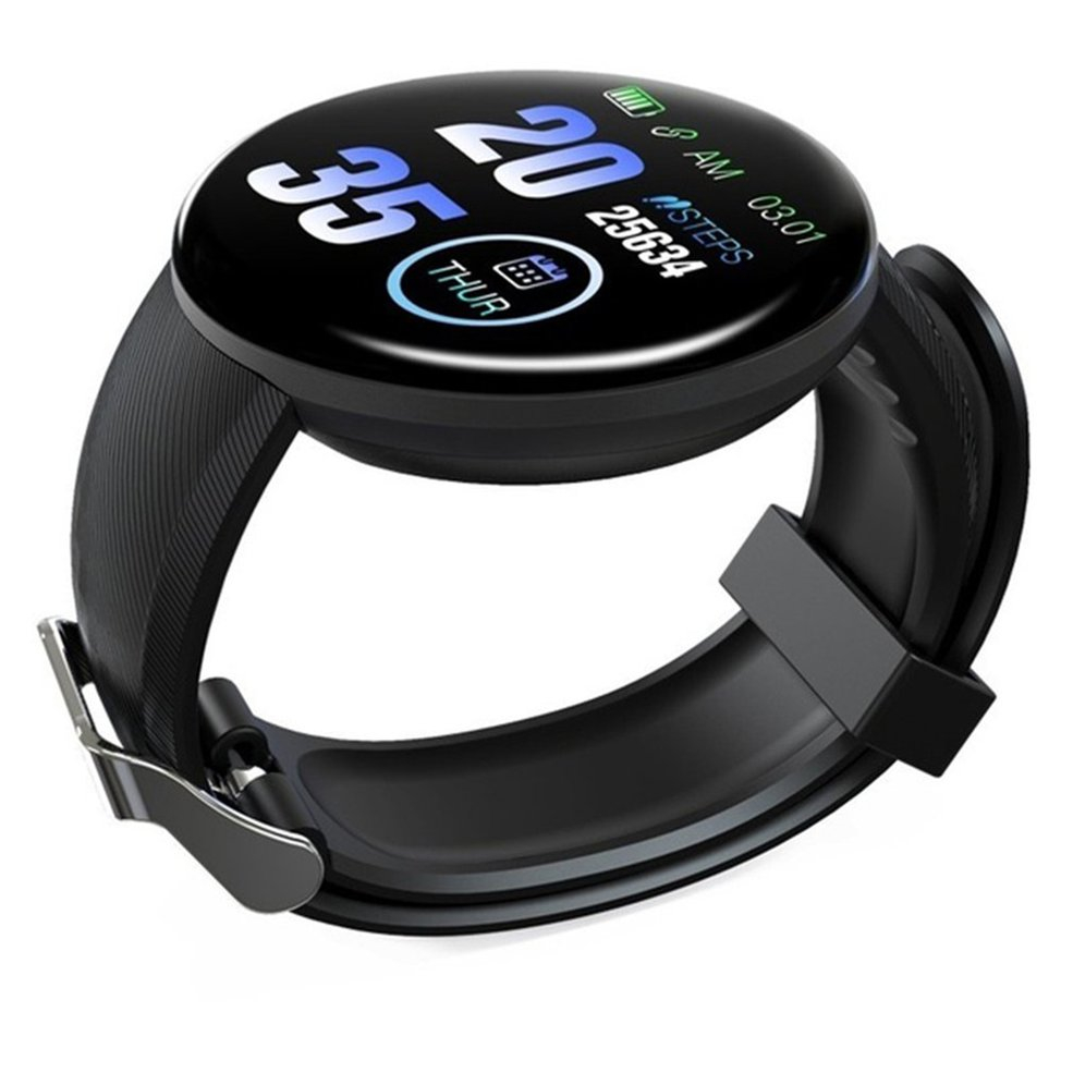 Foto 2 pulgar | Venta Internacional- Smartwatch D18 Redondo Impermeable con Monitor de Salud