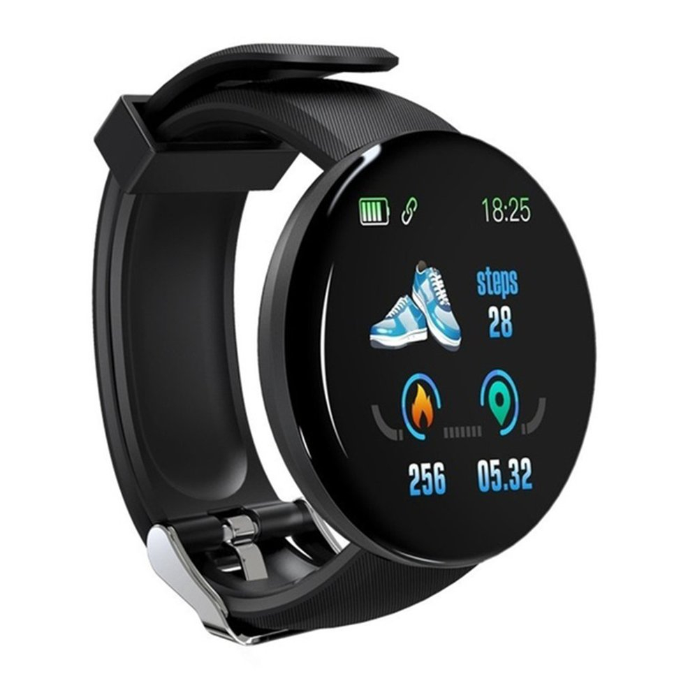 Foto 3 pulgar | Venta Internacional- Smartwatch D18 Redondo Impermeable con Monitor de Salud