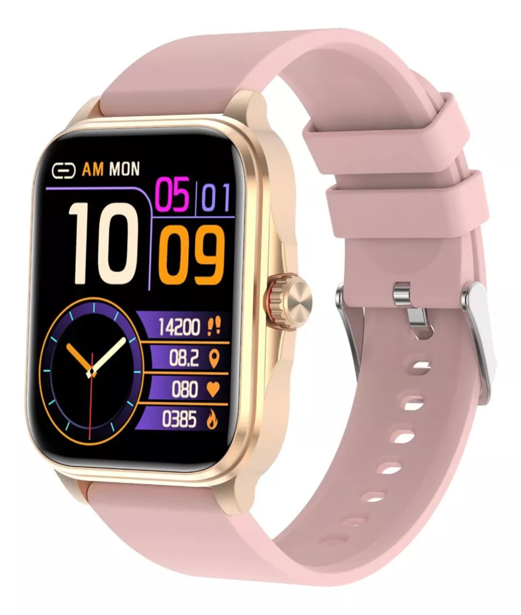 Foto 3 pulgar | Smart Watch Reloj Inteligente Fralugio T90 Colors Glucosa Hr Rosa