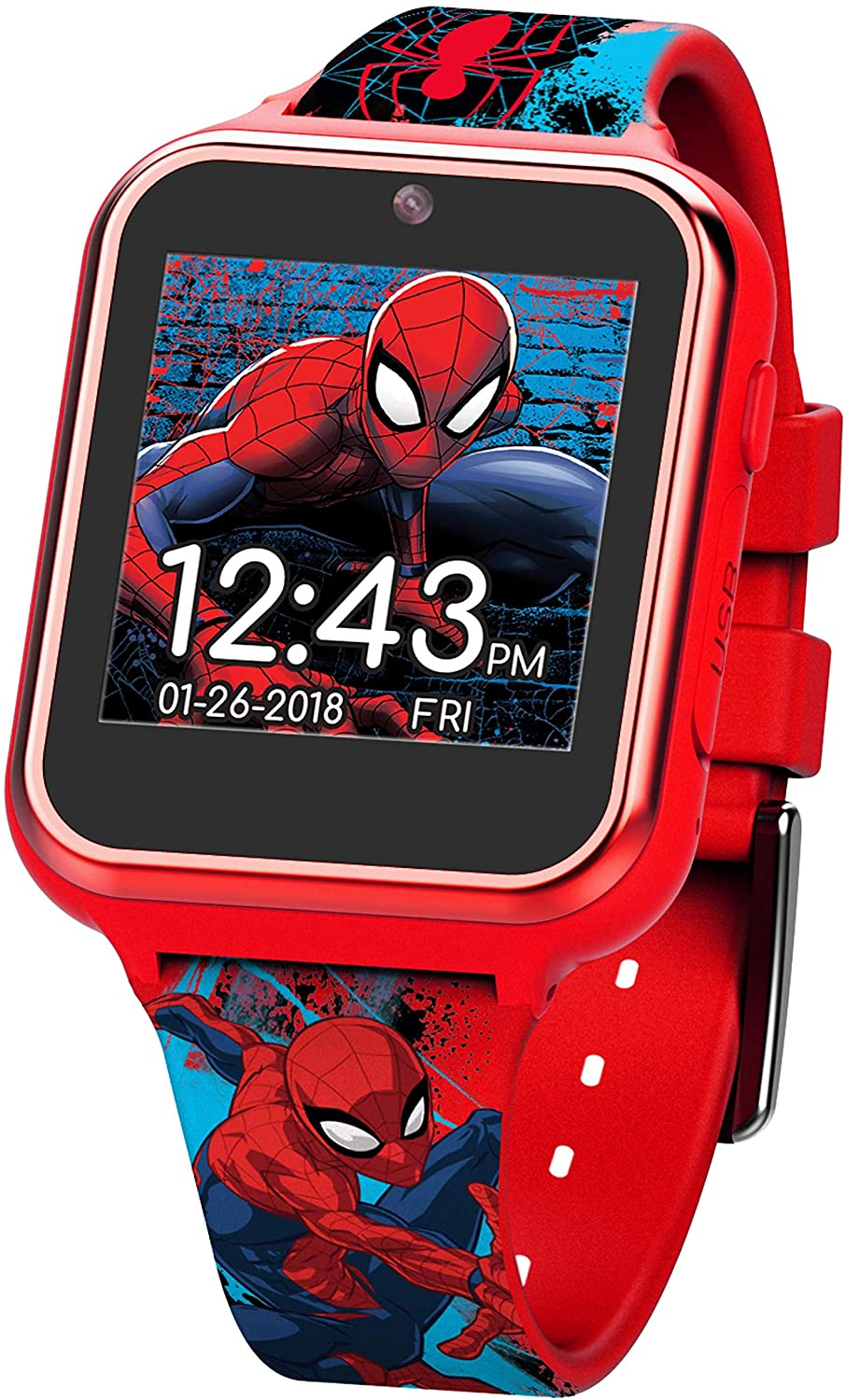 Foto 2 pulgar | Reloj inteligente Spider-Man con Pantalla Táctil para Niños
