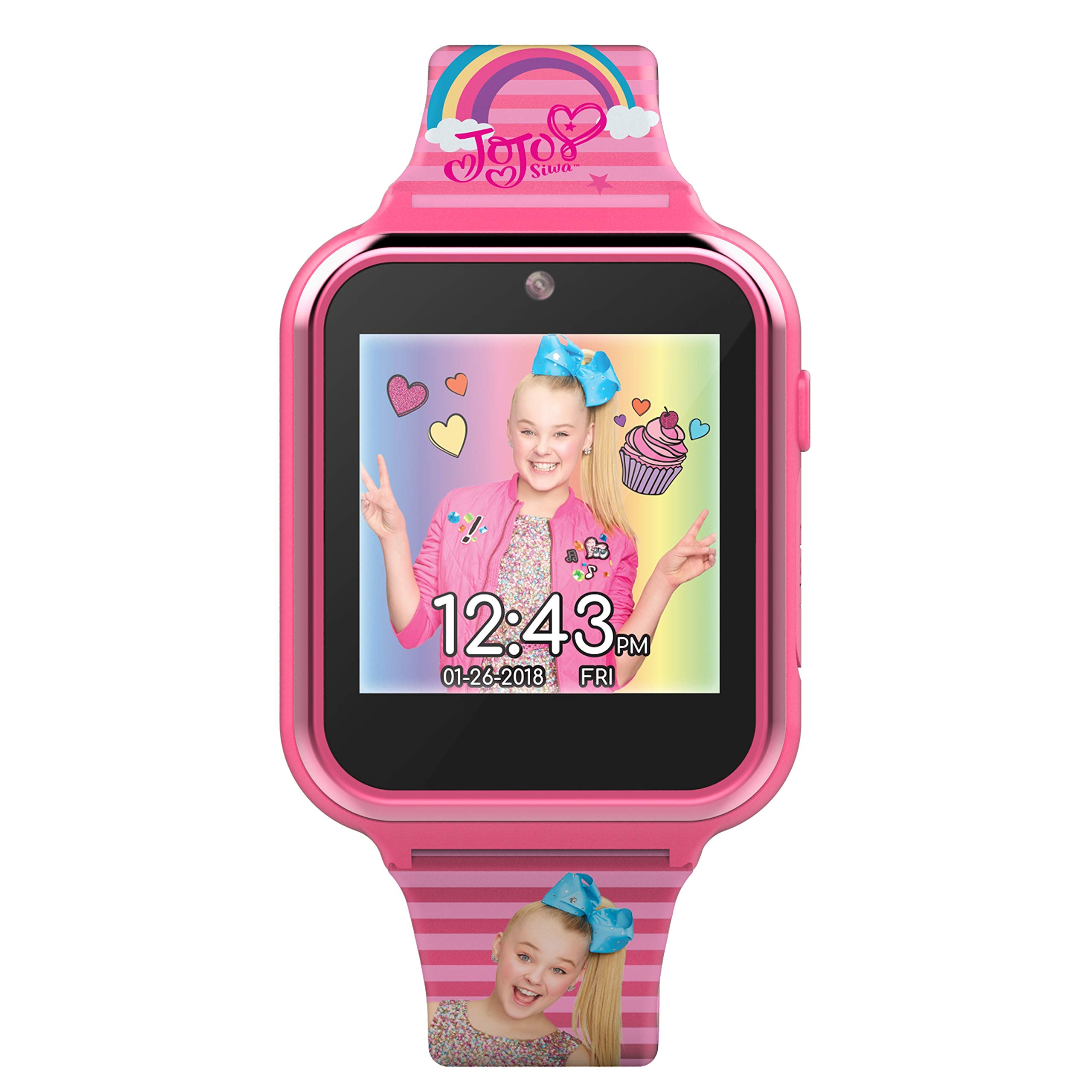 Foto 4 pulgar | Venta Internacional - Reloj Inteligente Accutime Kids Nickelodeon Jojo Siwa Selfie Cam