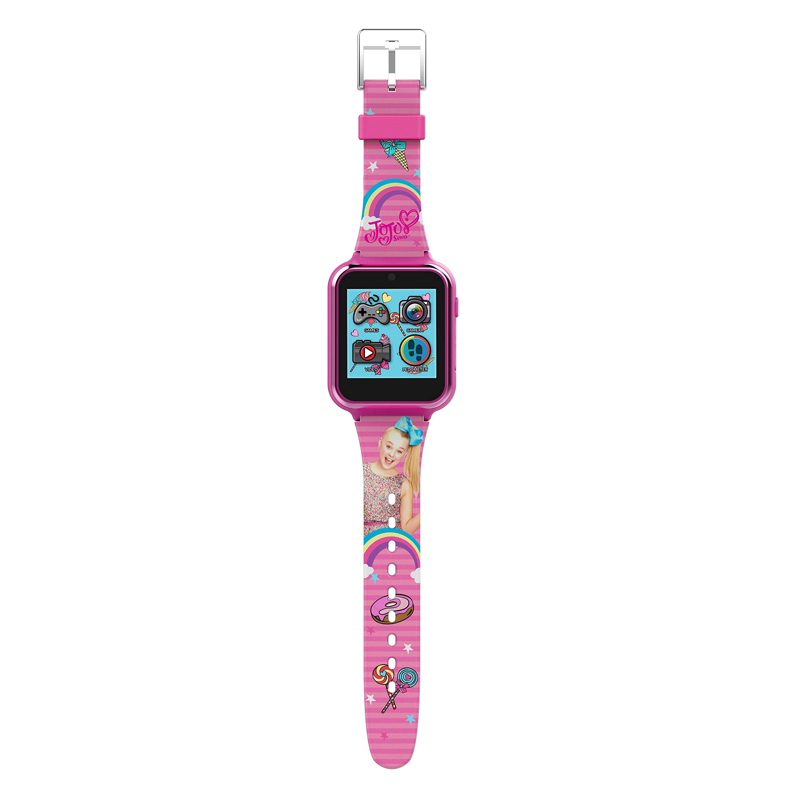 Foto 5 pulgar | Venta Internacional - Reloj Inteligente Accutime Kids Nickelodeon Jojo Siwa Selfie Cam