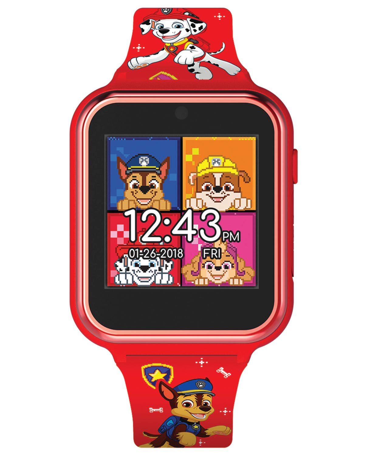 Foto 3 pulgar | Venta Internacional - Reloj Inteligente Accutime Kids Nickelodeon Paw Patrol Red Paw4275