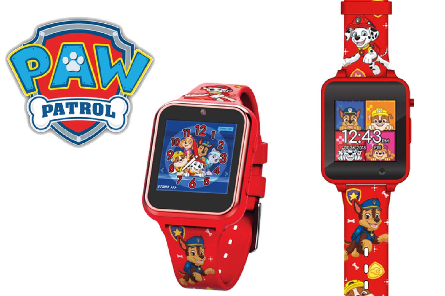 Foto 6 pulgar | Venta Internacional - Reloj Inteligente Accutime Kids Nickelodeon Paw Patrol Red Paw4275