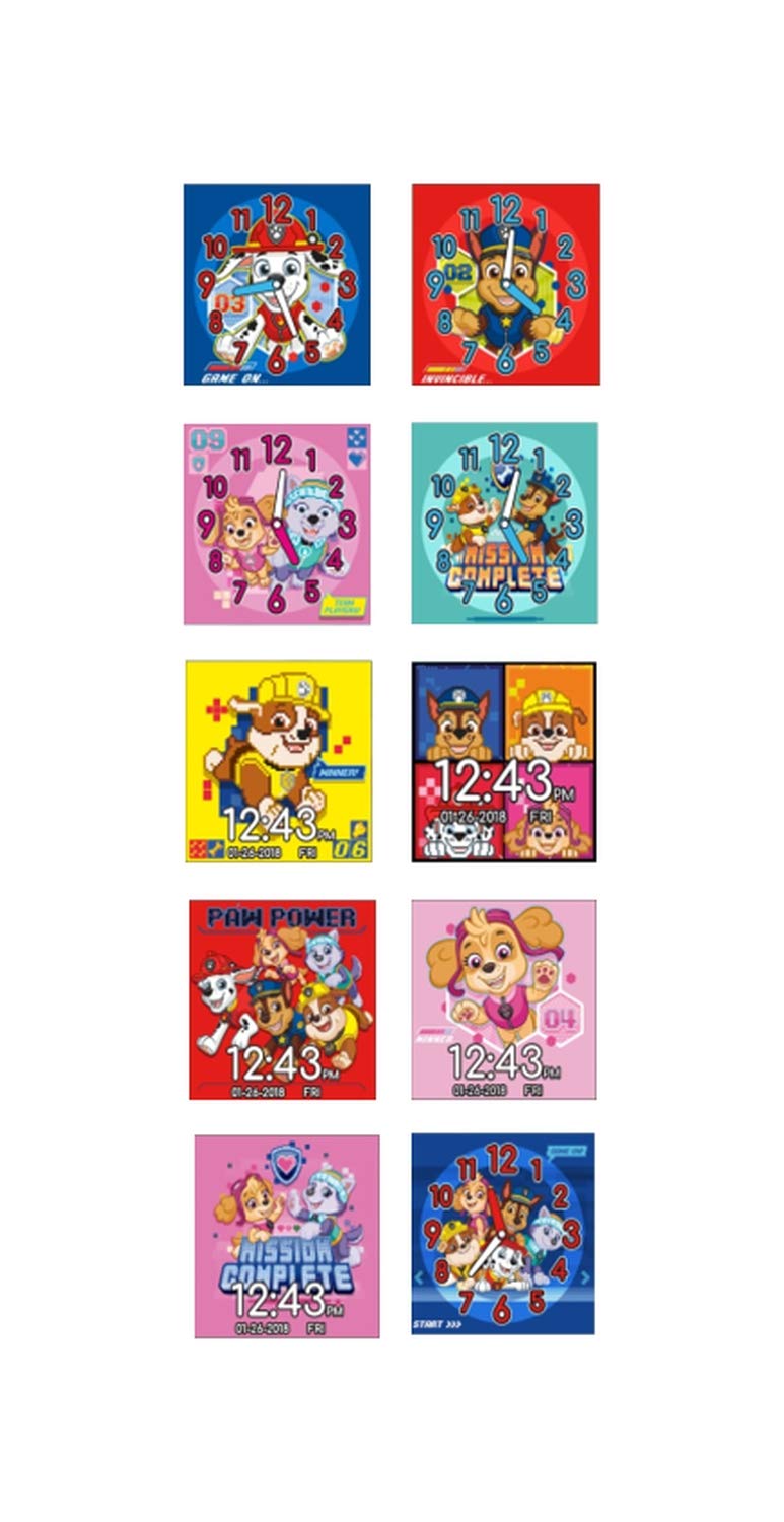 Foto 7 pulgar | Venta Internacional - Reloj Inteligente Accutime Kids Nickelodeon Paw Patrol Red Paw4275