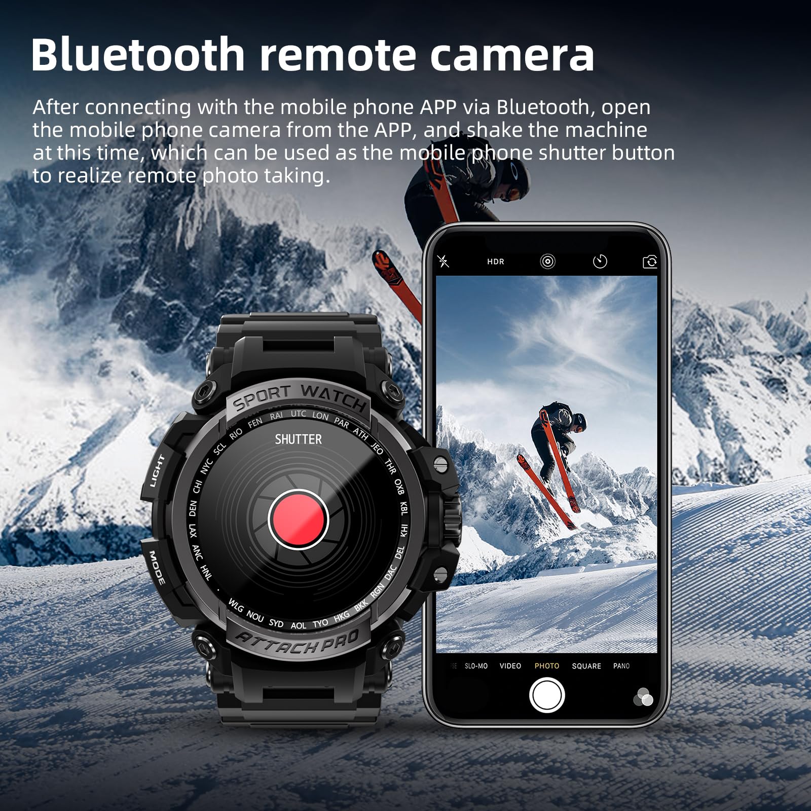 Foto 8 pulgar | Reloj Inteligente Lokmat para Deportes al Aire Libre y Llamadas Bluetooth