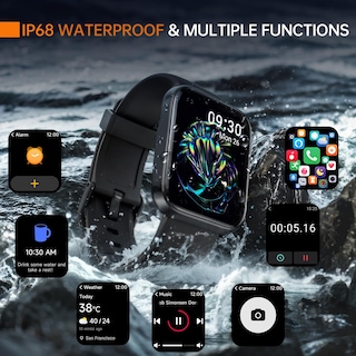 Foto 6 | Reloj Inteligente Aeac 2024 Fitness con Alexa Bluetooth Call IP68