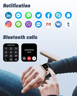 Foto 3 | Reloj Inteligente Grv para iOS y Android con Monitor de Frecuencia Cardíaca y 85 Modos Deportivos